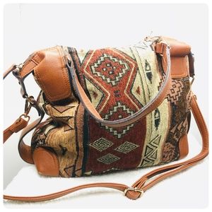 STREET LEVEL BROWN PURSE